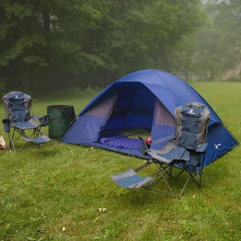 Wakeman Tents Family Camping Tent - Includes Rain Fly and Carrying Bag - Easy Set Up Tent for Backpacking, Hiking, or Beach Use by Wakeman Outdoors in Saudi Arabia