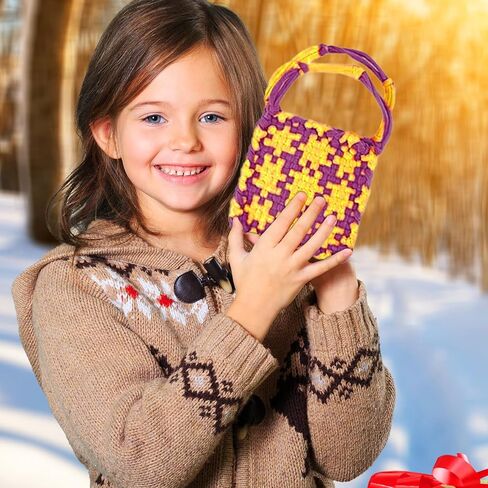 600 Pieces Green Loom Loops Potholder Brown Weaving Loom Loops Potholder Loops Elastic Weaving Craft Loops for DIY Flexible Loom Kit Muti-Colored Weaving Crafts for Kids Adults DIY Crafts Supplies in Saudi Arabia
