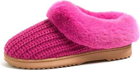 Dearfoams Women's Hannah Chenille Knit Clog Slipper in Kuwait