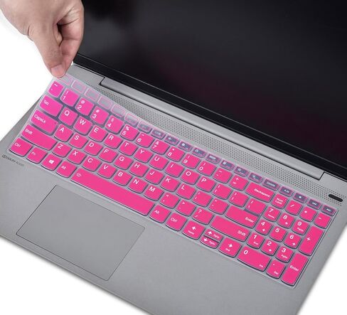 Keyboard Cover for 2024 2023 Lenovo V15 15.6", 2023 2022 Lenovo IdeaPad 1/IdeaPad 1i 15.6 inch Laptop 15ADA07 15IAU7 15ALC7 15IJL7, Lenovo IdeaPad 2024 15.6 Keyboard Skin, Clear in Saudi Arabia
