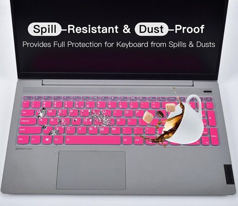 Keyboard Cover for 2024 2023 Lenovo V15 15.6", 2023 2022 Lenovo IdeaPad 1/IdeaPad 1i 15.6 inch Laptop 15ADA07 15IAU7 15ALC7 15IJL7, Lenovo IdeaPad 2024 15.6 Keyboard Skin, Clear in Saudi Arabia