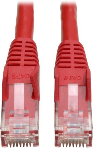 Tripp Lite Cat6 Gigabit Snagless Molded Patch Cable (RJ45 M/M) - Black, 7-ft.(N201-007-BK) in Saudi Arabia