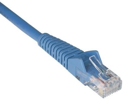 Tripp Lite Cat6 Gigabit Snagless Molded Patch Cable (RJ45 M/M) - Black, 7-ft.(N201-007-BK) in Saudi Arabia