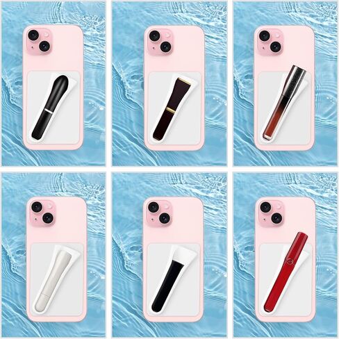 Silicone Lip Gloss Phone Case, Lip Holder for Back of Cell Phone Sleeve, Stylish and Convenient Grip-On Silicone Lip Balm Case for Most Smartphones (Purple) in Saudi Arabia