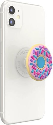 قبضة هاتف PopSockets مع مسند ممتد، قبضة PopGrip المرحة - فراغ عدسي in Kuwait