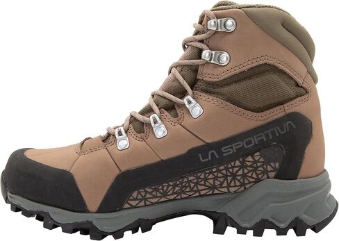 La Sportiva Womens Nucleo High II GTX Hiking Boots, Oak/Topaz, 10 in Saudi Arabia