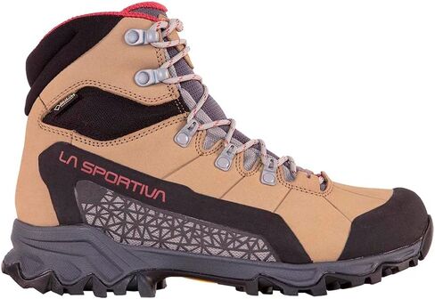 La Sportiva Womens Nucleo High II GTX Hiking Boots, Oak/Topaz, 10 in Saudi Arabia