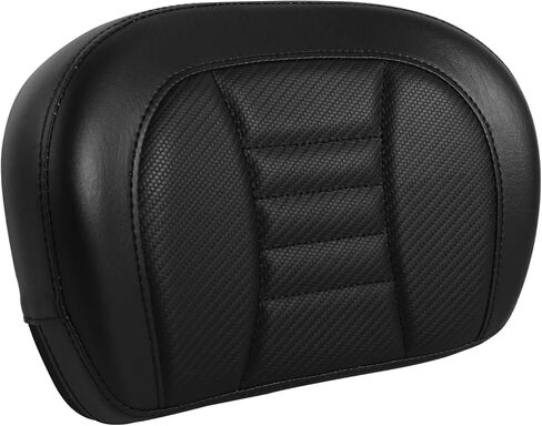 Motorcycle Detachable Sissy Bar Backrest Pad for Harley Glide Road King Traveler Rear Backrest Cushion 1996-2023 Red Thin Line Pad with Black Sissy Bar Backrest Pad Mount Kit in Kuwait