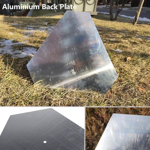 Slow Moving Vehicle Safety Sign Triangle Aluminum 14"x16"/0.6mm Slow Moving Vehicle Triangle for Golf Cart UTV/ATV/RTV,Tractor Farm equipment.etc.(2PCS) in Saudi Arabia