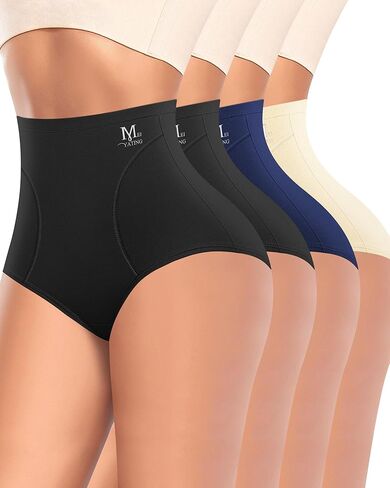 MEIYATING Women's Underwear, High Waisted Underwear for Women Ladies Panties Postpartum Briefs in Saudi Arabia