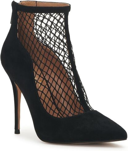 Jessica Simpson Womens Wicasa Fishnet Back Zip Pumps in Saudi Arabia