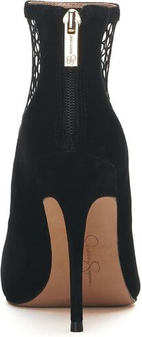 Jessica Simpson Womens Wicasa Fishnet Back Zip Pumps in Saudi Arabia