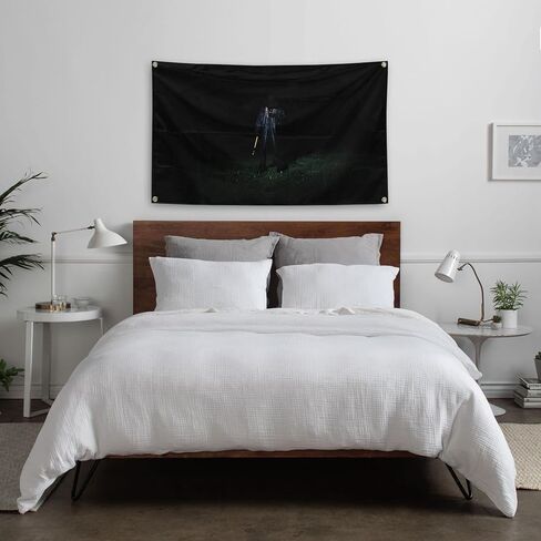 Generic American D-estrong الهيب هوب مغني الراب Lo-nely غطاء ألبوم الموسيقى 3x5Ft نسيج الفن خلفية الجدار شنقا ديكور المنزل غرفة نوم غرفة المعيشة ديكور مسكن الجامعة، أسود in Saudi Arabia