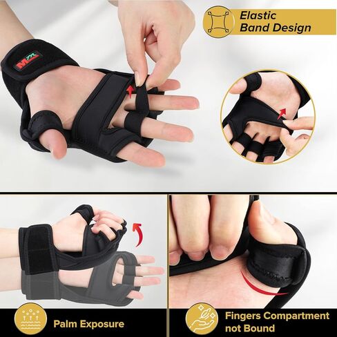 Weighted Hand Gloves 5lb(2.5lb Each), Soft Iron Fitness Gloves, Washable, for Gym Boxing Swimming Strength Training in Kuwait