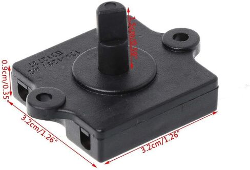4 قطعة أسود B3200 مفتاح دوار 4 موقف 3 سرعة سخان منفاخ مروحة التبديل مقبض التحكم المفاتيح الصناعية محدد مفاتيح in Saudi Arabia
