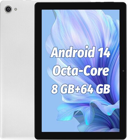 Tablet 10.1 Inch 2 GB RAM 32GB ROM 6000mAh Battery Quad Core HD Touchscreen Tablets (Gray) in Saudi Arabia
