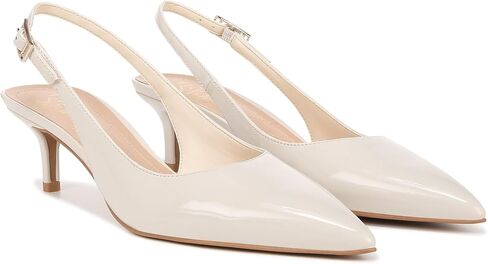 Franco Sarto Women's Kate Pump, Silver, 6.5 in Saudi Arabia