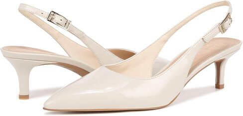 Franco Sarto Women's Kate Pump, Silver, 6.5 in Saudi Arabia