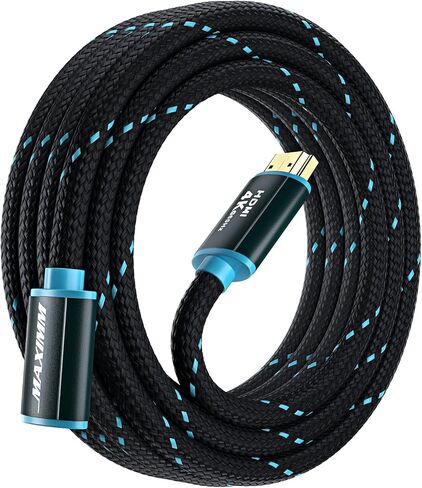 4k Hdmi Cable 3ft, Hdmi Extender Cable Male to Female Hdmi Cord, Hdmi 2.0 Cable 120Hz Short Hdmi Cable (3ft) in Saudi Arabia
