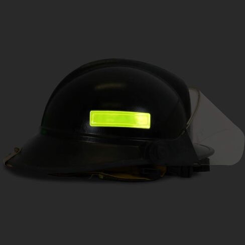Silver Retro Reflective Helmet Strips | 1" x 4", Pack of 16 in Saudi Arabia