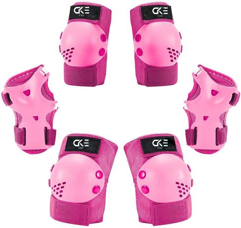 CKE Kids/Youth Knee Pads for Toddler Elbow and Knee Pads Toddler Protective Gear Set Kids Knee Pads and Elbow Pads for Toddler Girls Boys with Wrist Guards for Skating Cycling Bike Rollerblading(M) in Saudi Arabia