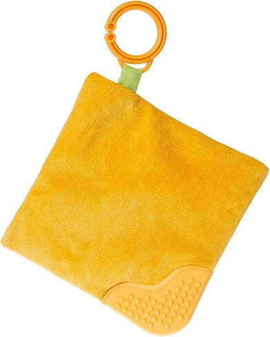 Sweet Soothie Crinkle Teether Toy with Baby Paper and Squeaker, 6 x 6-Inches, Croissant in Saudi Arabia