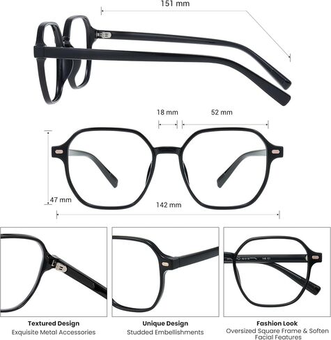 نظارات GUDVUE Blue Light، نظارات بيضاوية خفيفة الوزن للغاية، نظارات قراءة الكمبيوتر / الألعاب / التلفزيون / الهواتف للنساء / الرجال، مضادة للوهج / UV400 / إجهاد العين، بيضاوية/Pupple in Saudi Arabia