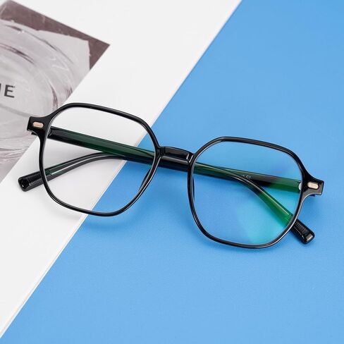 نظارات GUDVUE Blue Light، نظارات بيضاوية خفيفة الوزن للغاية، نظارات قراءة الكمبيوتر / الألعاب / التلفزيون / الهواتف للنساء / الرجال، مضادة للوهج / UV400 / إجهاد العين، بيضاوية/Pupple in Saudi Arabia