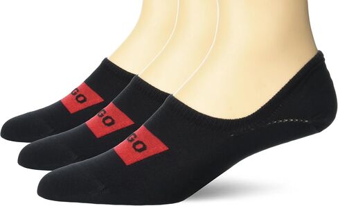 HUGO Men's 3-Pack Patch Logo Ankle Socks in Saudi Arabia