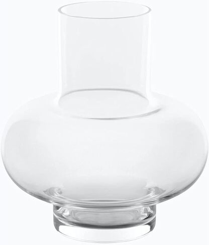 MARIMEKKO Clear Glass Flower Vase — Upgrade Your Home Decor with Our Modern Vases for Centerpieces — Perfect Small Glass Vases for Flowers (4" L x 4" W) in Saudi Arabia