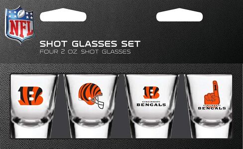 Pro Specialties Group NFL unisex 4 Pack Shot Glass Set in Saudi Arabia