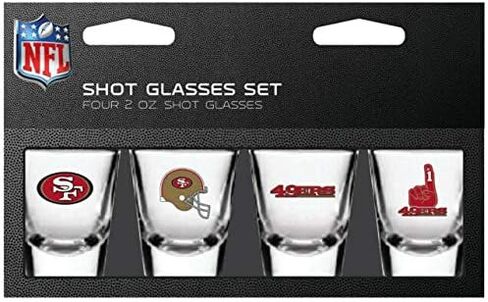 Pro Specialties Group NFL unisex 4 Pack Shot Glass Set in Saudi Arabia