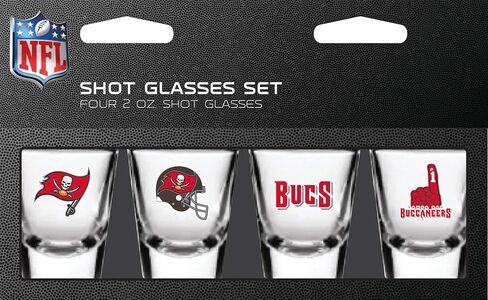 Pro Specialties Group NFL unisex 4 Pack Shot Glass Set in Saudi Arabia