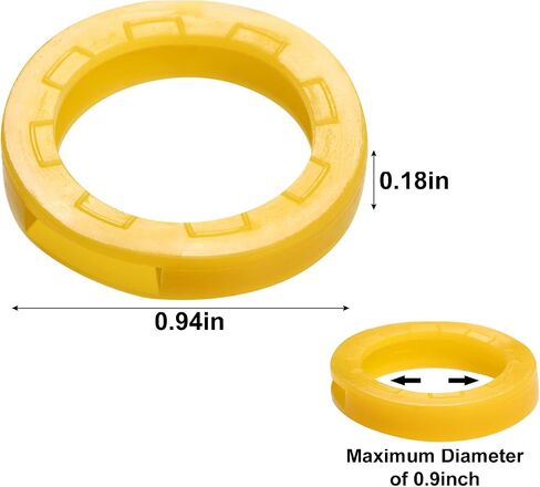 Blulu 80 Pieces Key Color Covers Key Caps Tags Covers Set Plastic Key Identifier Rings Key Toppers for Keys Organization House Key, 2 Styles (Macaron Color, Semicircular) in Saudi Arabia