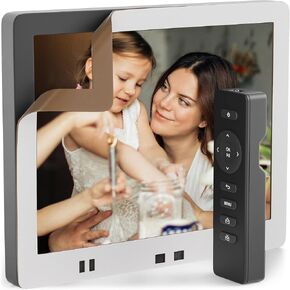 Pix-Star Digital Photo Frame 10 Inch Skin White
