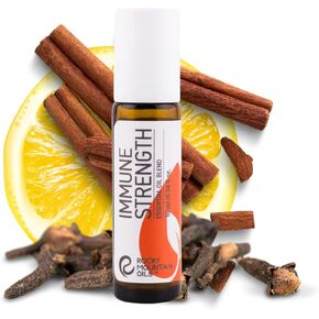 Rocky Mountain Oils Immune Strength Essential Oil Blend Roll On with Essential Oils - 10ml