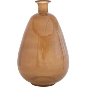 Creative Co-Op Modern Glass, Brown Vase