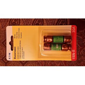 Bussman BP/FRN-R-30 30 Amp 250 Volt Time Delay Fuse 2 Count