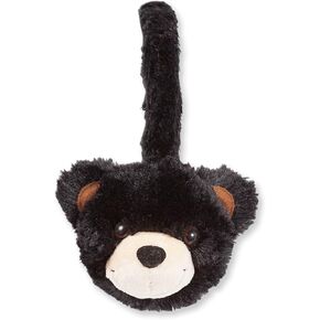 ReTrak Retractable Animalz Tangle-Free, Volume Limiting (85 dB) Over Ear Headphones for Kids, Brown Monkey (ETAUDFMNKY)
