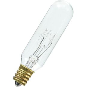 Westinghouse 0388200, 15 Watt, 130 Volt Clear Incand T6 Light Bulb, 1500 Hour 100 Lumen