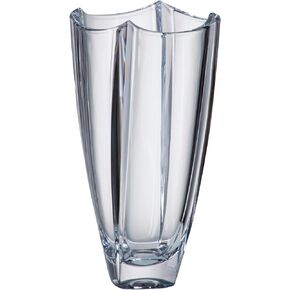 Barski - European Glass - Crystalline - Vase - 10" Height - Made in Europe