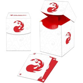 Ultra Pro - Mana 8 100+ Deck Box - Mountain for Magic: The Gathering, Stores & Holds 100 Standard Sized Cards, Durable Protective Collector's Game Deck Card Holder Box