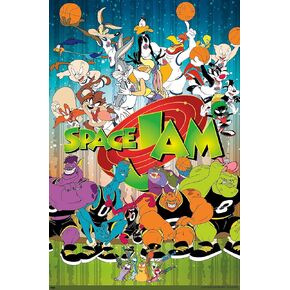 Trends International Looney Tunes: Space Jam - Classic Wall Poster, 22.375" x 34", Unframed Version
