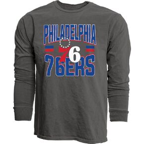 Blue 84 NBA Officially Licensed Long Sleeve T-Shirt Ringspun Bold Black
