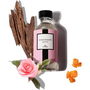 Premium Essential Oil Aroma for Diffusers -Santal Elixir Scent Oil Refill by KHAPRI Home (70mL/2.4 fl oz) Pure Aromatherapy with Sandalwood, Cardamon & Geranium Notes-Premium Raw Materials-Made in USA