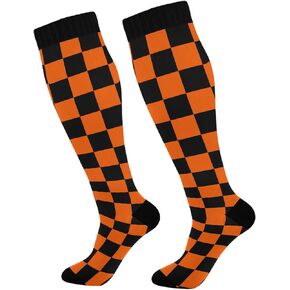Dussdil Compression Socks for Women Men Knee High Socks Circulation Knee Long Socks Athletic Running Stockings Socks Gift