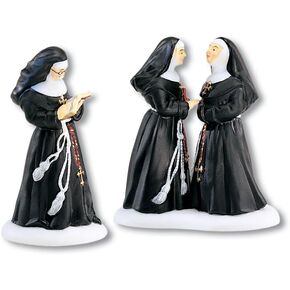 Department 56 Alpine Village Sisters of the Abbey (Set of 2)