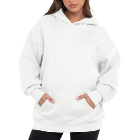 VIUTIL Womens Oversized Hoodies Long Sleeves Fleece Loose Hooded Sweatshirt Fall Winter Outfits 2024 Trendy Clothes