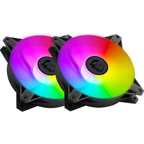 MSI MPG F120 ARGB-2W- 1200 RPM, 120mm, Anit-Vibration ARGB Fans