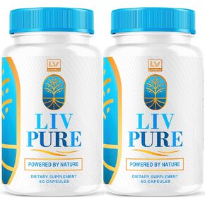 (5 Pack) Liv Pure, Liv Pure Reviews, Liv Pure Pills, Liv Pure Pills Reviews, Livpure, Liv Pure Capsules Liver, LivPure Pill Now in Capsules, 300 Capsules for 150 Days.